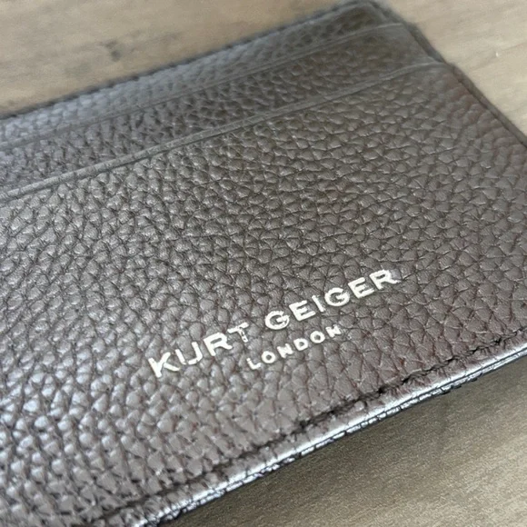 Kurt Geiger metallic card holder wallet - Picture 6 of 7